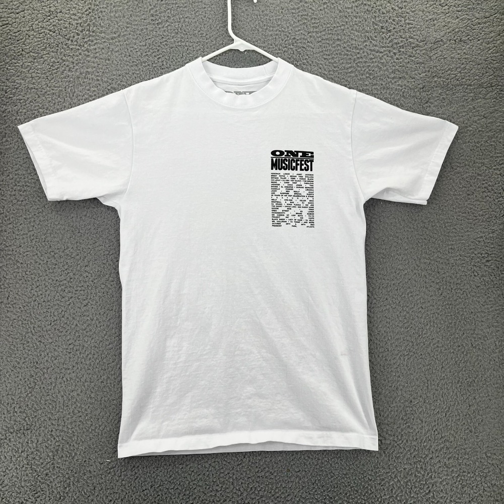 One Musicfest 2023 T-shirt Atlanta‎ Adult Medium Kendrick Lamar Janet Jackson